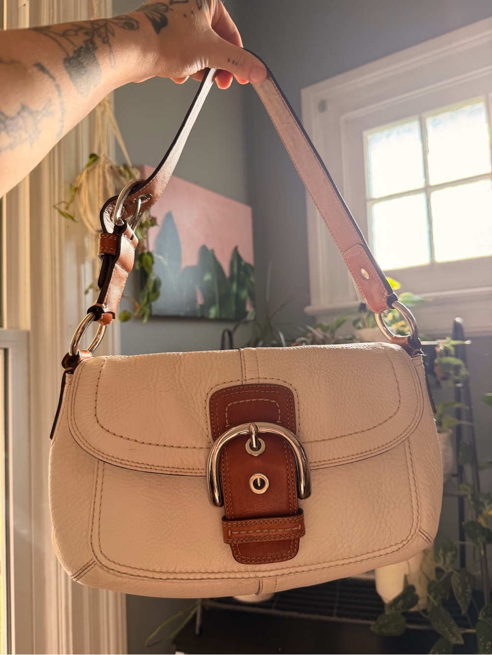 Coach Soho Buckle Flap Shoulder Bag